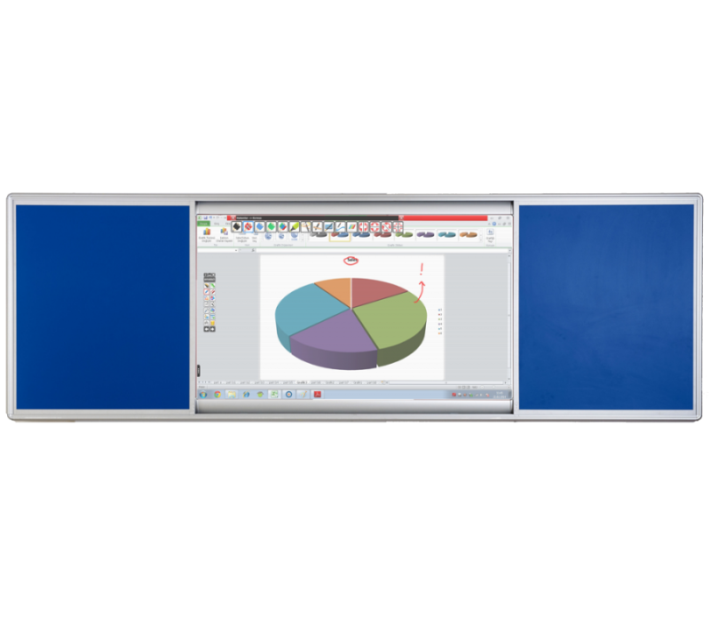 Dokunmatik Sürgülü Akıllı Tahta 1