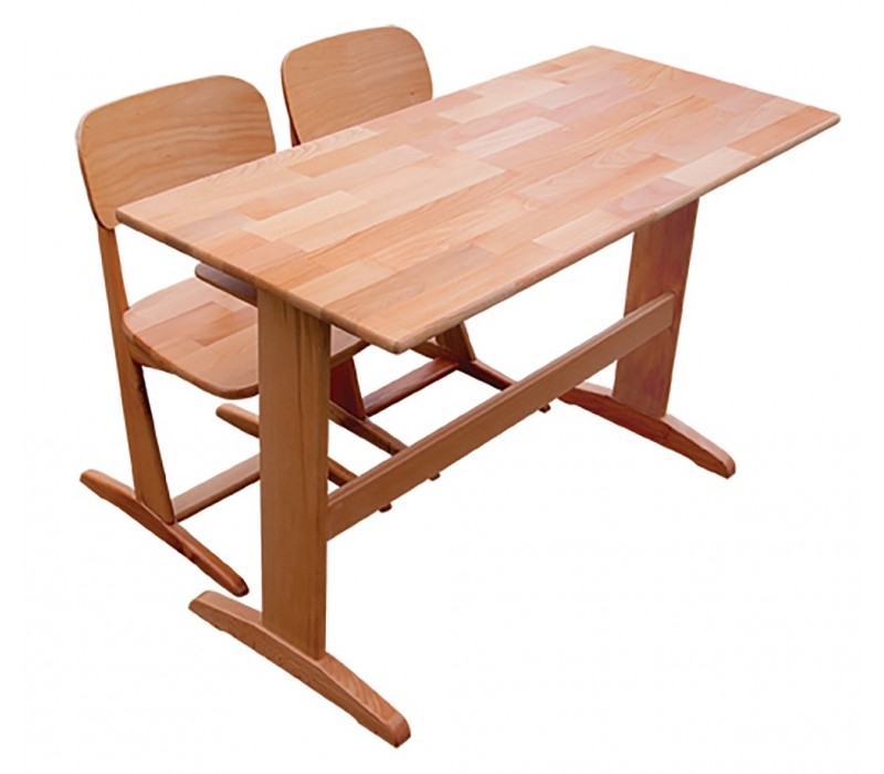 Classic double school desk (werzalite) Classic double school desk (werzalite)