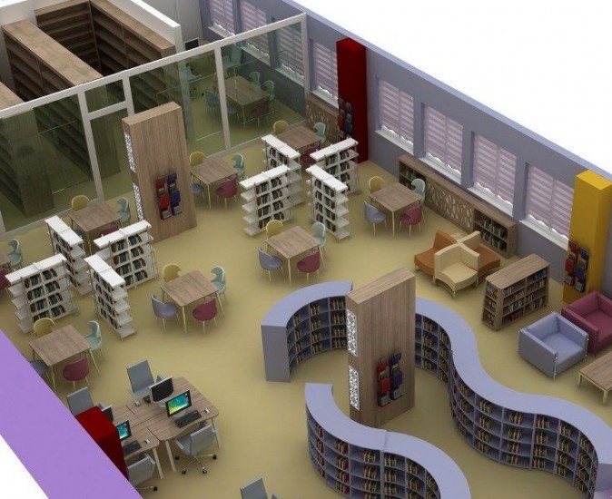 Z-Kütüphane Örnek Proje (150 M2) Z-Kütüphane Örnek Proje (150 M2)
