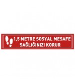 Sosyal Mesafe Zemin Etiketi