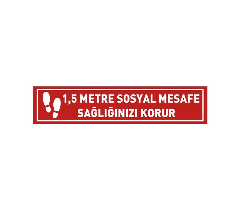 Sosyal Mesafe Zemin Etiketi