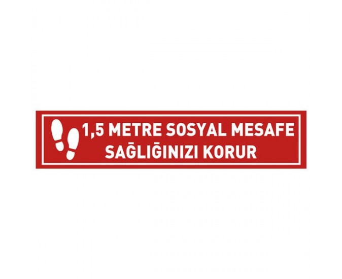 Sosyal Mesafe Zemin Etiketi