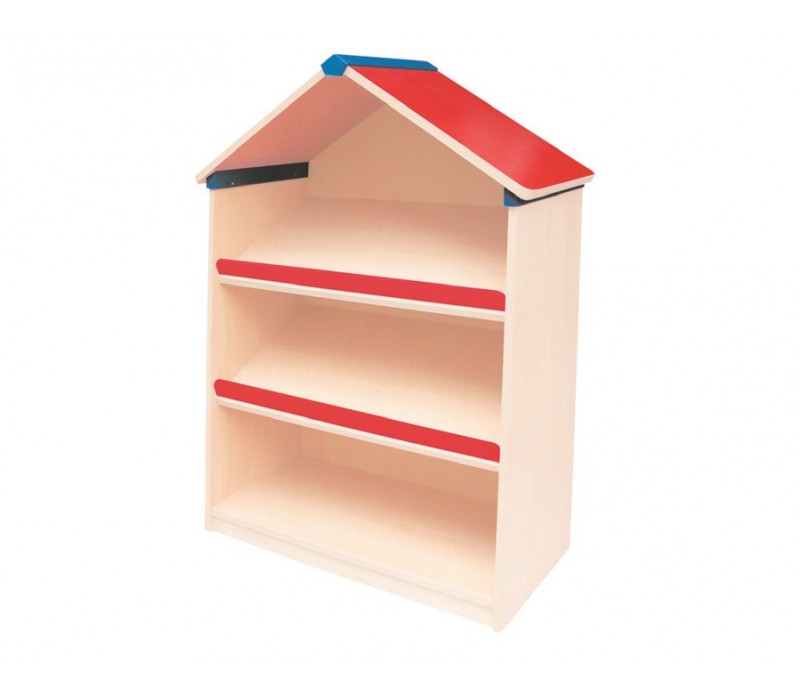 Anaokulu Mini Çatılı Kitaplık