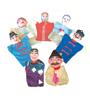 Plastic Puppet Set