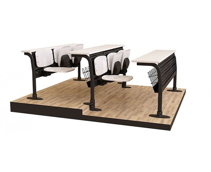 Trend lecture desk (middle - with fabric)
