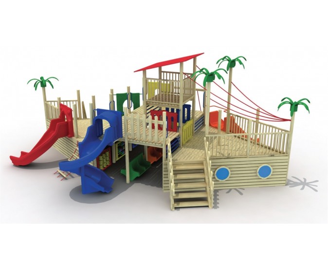 Ahşap Oyun Parkı Ahşap Oyun Parkı