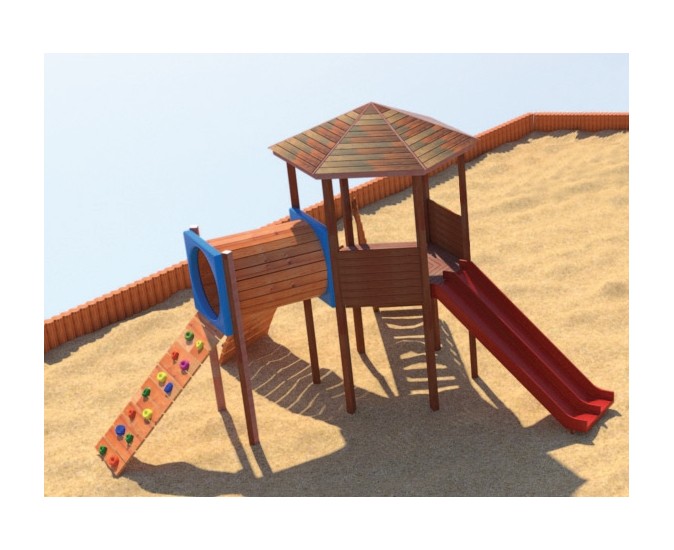 Ahşap Oyun Parkı Ahşap Oyun Parkı