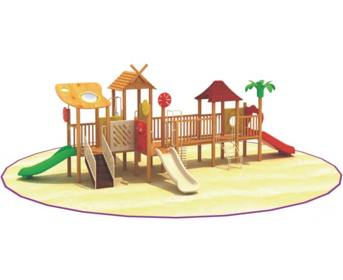 Ahşap Oyun Parkı Ahşap Oyun Parkı