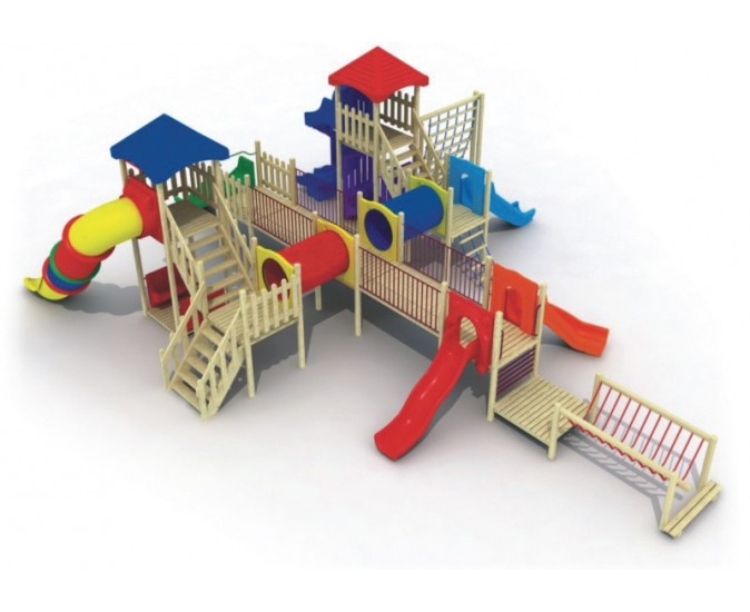 Ahşap Oyun Parkı Ahşap Oyun Parkı