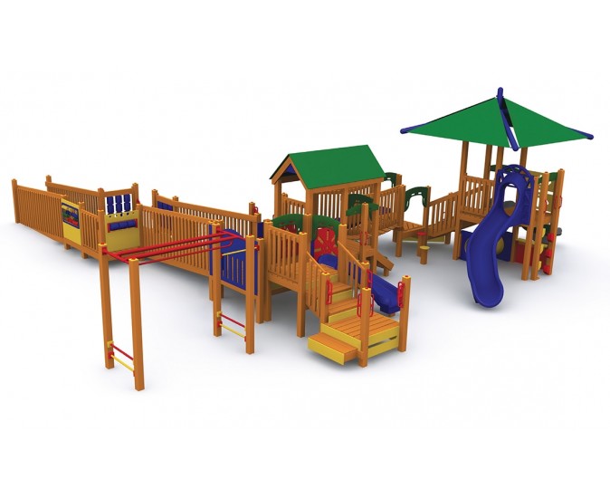 Ahşap Oyun Parkı Ahşap Oyun Parkı