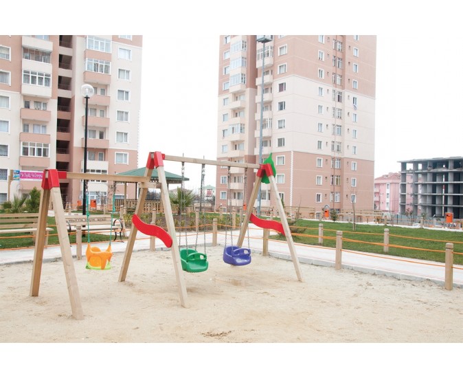 Ahşap Oyun Parkı Ahşap Oyun Parkı